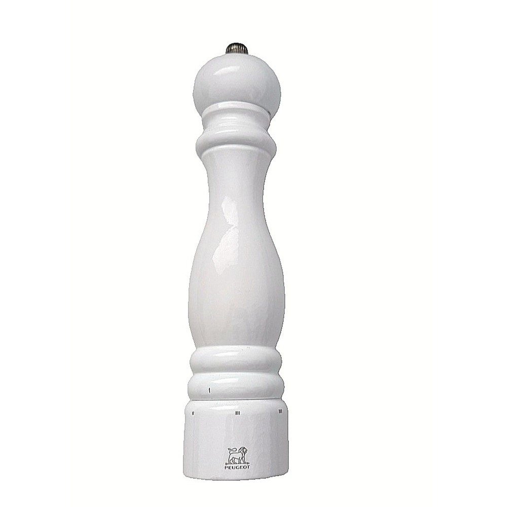 Peugeot Paris U'Select 12 Inch Pepper Grinder Mill White Lacquer